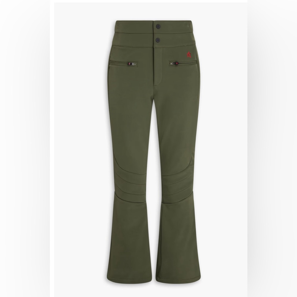 Perfect Moment Aurora Ski Pants size M Medium skisuit like new green olive army